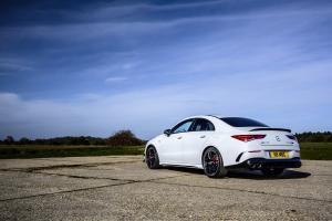 Mercedes-AMG CLA45 S 4Matic+ Aerodynamic Package 2020 года  (UK)